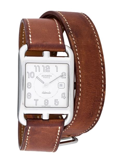 hermes cape cod gm auto double tour watch|cape cod watch 37mm.